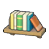 Decorative bookshelf