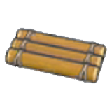 Floating logs
