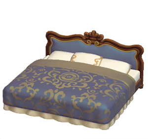 Plum Antique bed