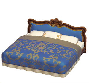 Navy Antique bed