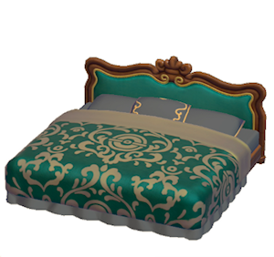 Black Antique bed
