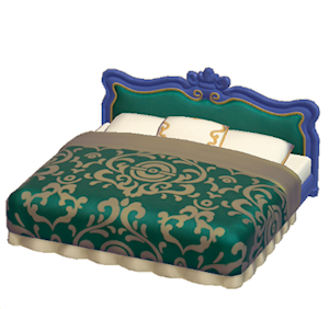 Navy Antique bed