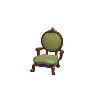 Lime Antique chair