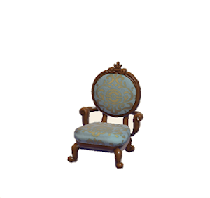 Gray Antique chair