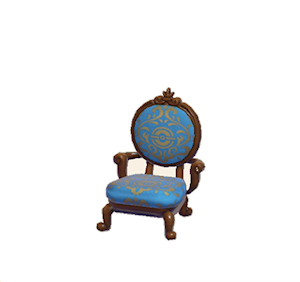 Blue Antique chair
