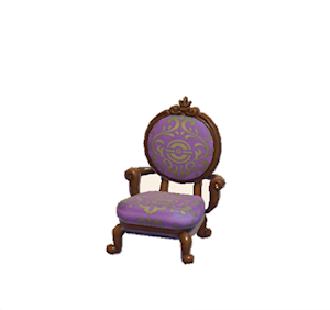 Purple Antique chair