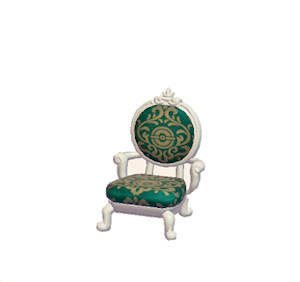 White Antique chair