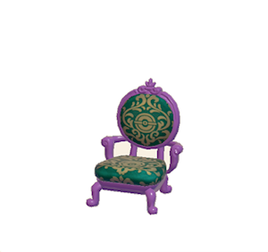 Purple Antique chair