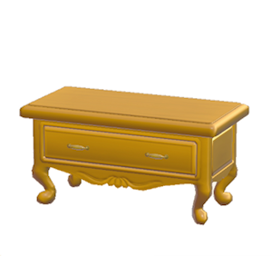 Yellow Antique chest