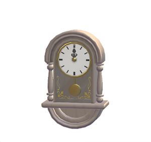 Beige Antique clock