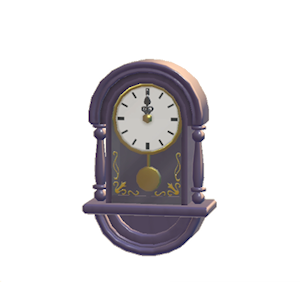 Plum Antique clock