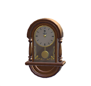 Beige Antique clock