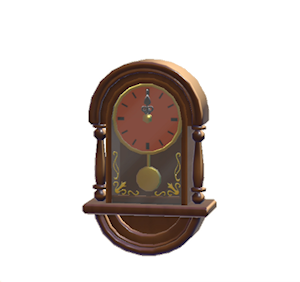 Red Antique clock