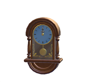 Blue Antique clock