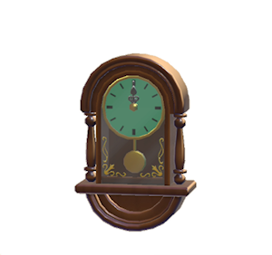 Aquamarine Antique clock