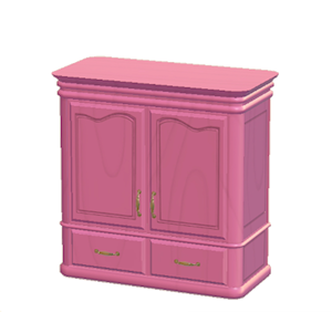 Rose Antique closet