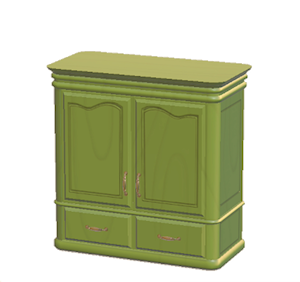 Lime Antique closet
