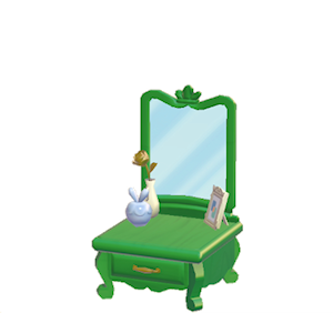 Green Antique dresser