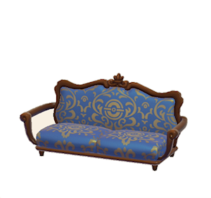 Navy Antique sofa