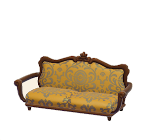 Yellow Antique sofa