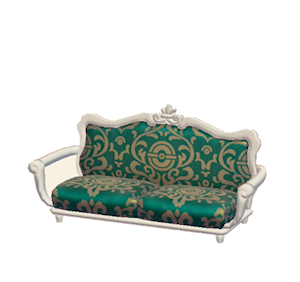 White Antique sofa