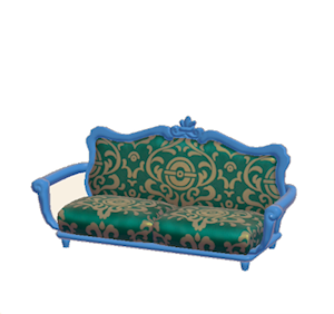 Blue Antique sofa