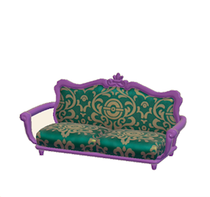 Purple Antique sofa