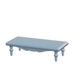 Cyan Antique table