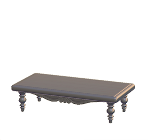Black Antique table