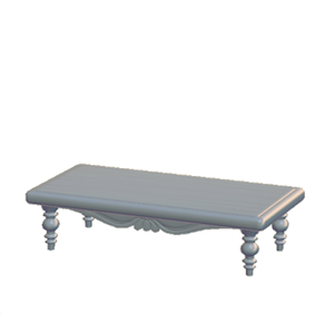 Gray Antique table