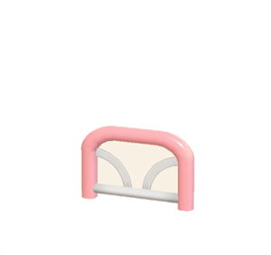 Pink Arched barrier