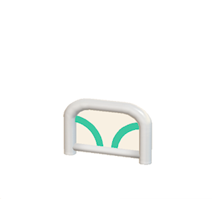 Aquamarine Arched barrier