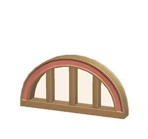 Brown Arched fencing