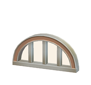 Brown Arched fencing