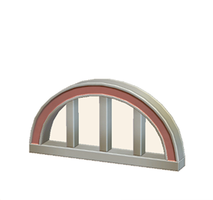 Red Arched fencing