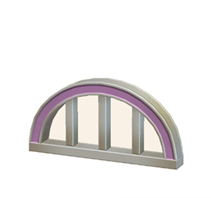Purple Arched fencing