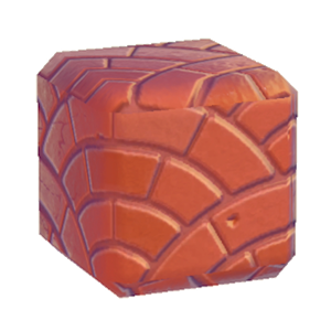 Red Arched tiling