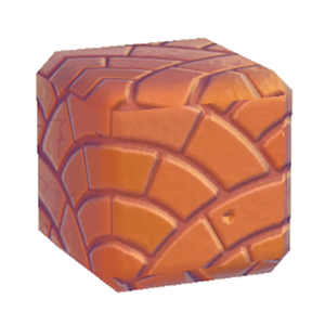 Orange Arched tiling