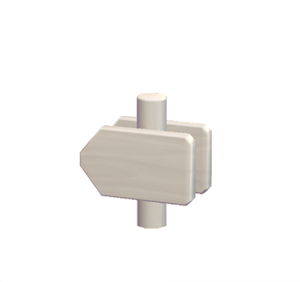 White Arrow sign