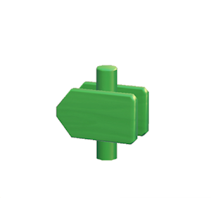 Green Arrow sign