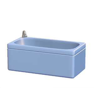 Navy Bathtub