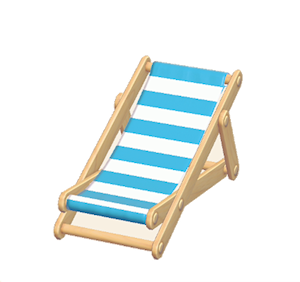 Blue Beach chair