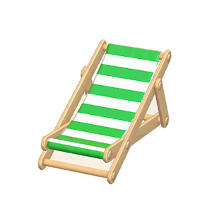Green Beach chair