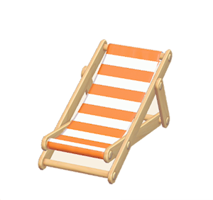 Orange Beach chair