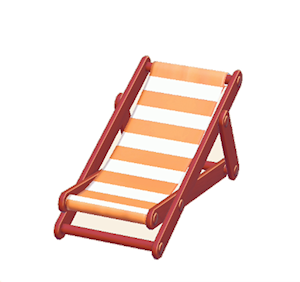 Red Beach chair