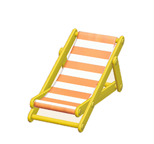 Yellow Beach chair