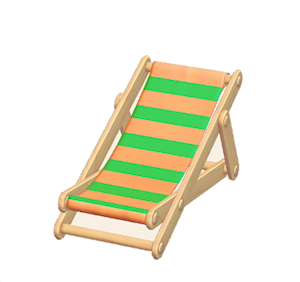Green Beach chair