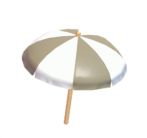 Beige Beach parasol