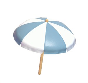 Gray Beach parasol