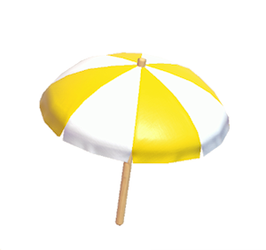 Yellow Beach parasol